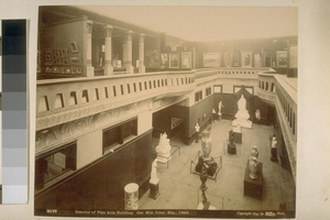 Interior of Fine Arts Building, C.M.I.E., 1894