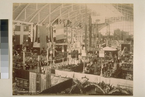 Interior of Manufacturer's and Liberal Arts Building, C.M.I.E., 1894