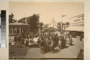 Opening Day of the Cal. Midwinter International Exposition, San Francisco, January 27, 1894