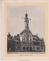 German Government Building, William Henry Jackson, 1893