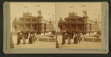 The great Krupp building, Columbian Exposition, by Kilburn, B. W. (Benjamin West), 1827-1909