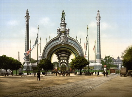 Grand entrance%2C Exposition Universal%2C 1900%2C Paris%2C France