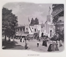 Les pavillons du Maroc%2C Exposition Universelle 1900