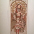 Menu for Bosnia Pavillion by Alfons Mucha 1900