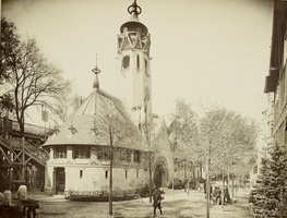 Photograph of the Finnish pavilion at Exposition Universelle %281900%29