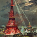 Georges Garen embrasement tour Eiffel