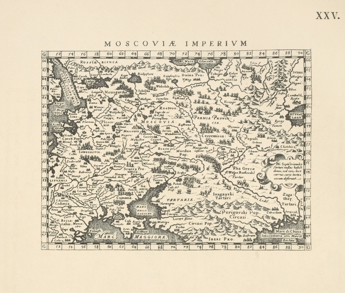 Karta Rossii I.Magina iz italianskago izdaniia Geografii Ptolemeia, Venetiis 1596g. Tekst str.12..jpg