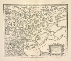 Karta Rossii S. Neigebauera 1612g. Tekst str.12.