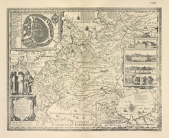 Karta Rossii Gesseliia Gerritsa 1614 v izdanii Piskatora 1651g. Tekst str.12