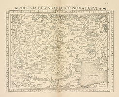 Karta srednei Evropy N. Kuzana, izd. Markom Beneventskim v 1507g. Str.72