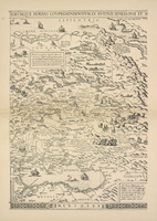 Karta Rossii I Sibiri, sostavlennaia neizvestnym na osnovanii karty Evropy G. Merkatora 1554g. Str. 9-10.