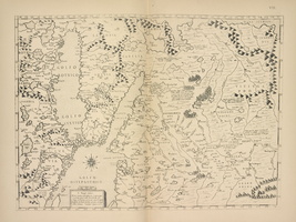 Karta severo-vostochnoi Evropy, skopirovannaia v 1568g. Ia. Gastal'di s karty Evropy G. Merkatora 1554g. Str. 9