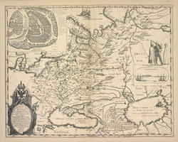 Karta Rossii G. Gerritsa 1613g. Str.19-21