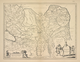 Karta Sibiri (Tartarii), izdannaia Gondiusom. Str. 22
