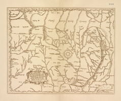 Karta Sibiri P.I. Godunova 1667g. Str. 23, 24