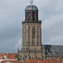 Dutch old world buildings Deventer