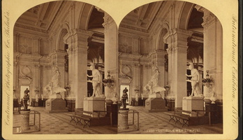 Vestibule of Memorial Hall 1876 Phila Expo