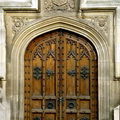 Entrance to the old world - doors